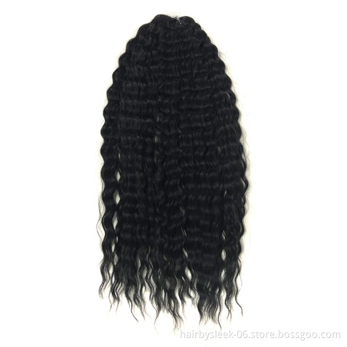Loose Deep Wave Hair Bundles Super Long Synthetic Curly Wave Twist Crochet Synthetic Braiding Hair Extensions Ariel In Russia